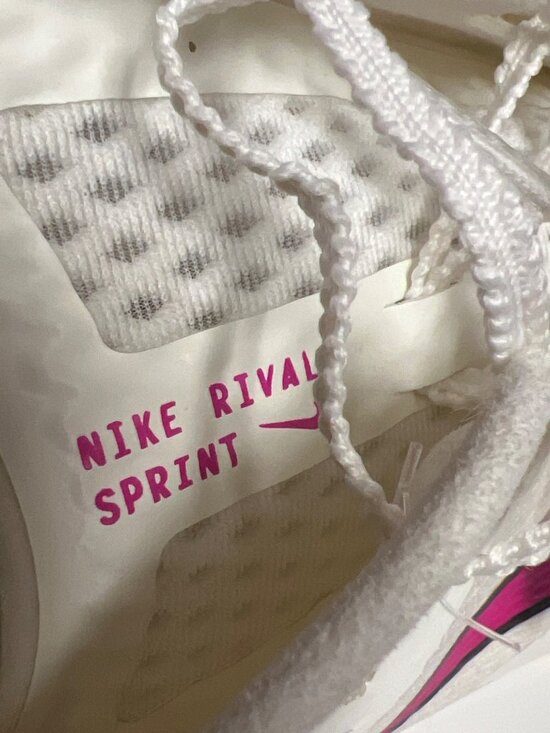 Nike Zoom Rival Sprint Track Spikes DC8753-101 Size 12.5 Sail  Pink Racing Shoes